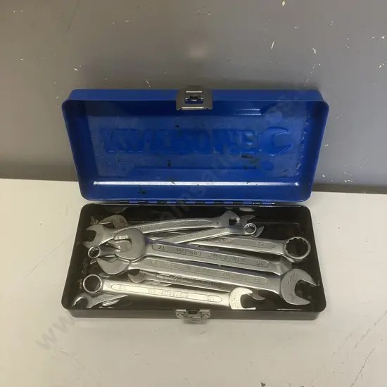 Kincrome Spanners In Kincrome Tin