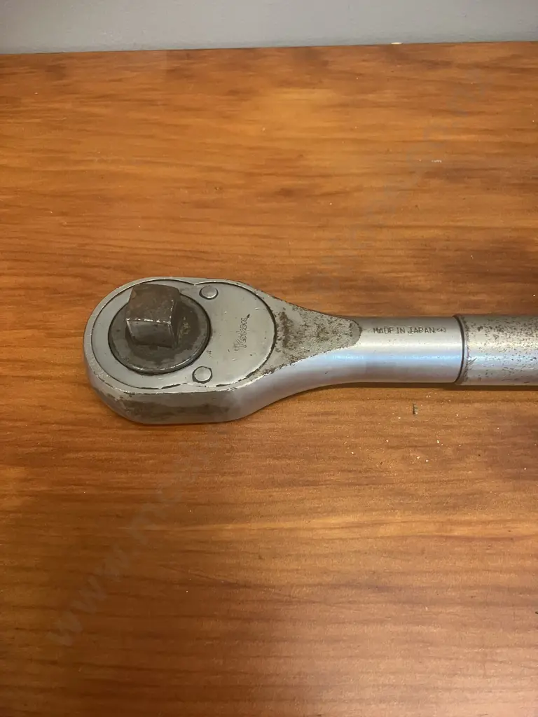 Koken 6749 3/4" Square Drive Reversible Ratchet 565mm - 24 Teeth, Knurled Handle, Highest Quality Made In Japan Image 1++