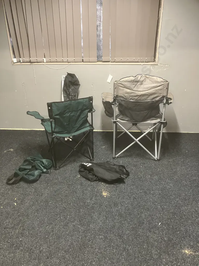 Torpedo7 Padded Camp Chair, Rocky Mountain Folding Camp Chair, 1-Day Aluminum Folding Camp Bed Image 1++