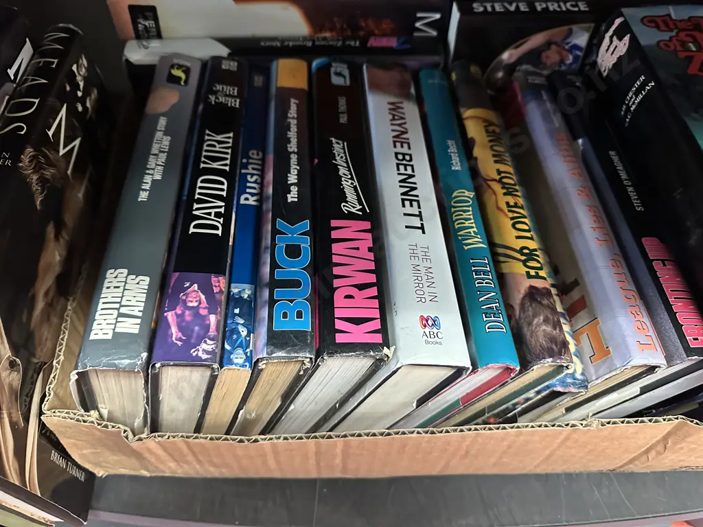 Large Selection Of Rugby Books Etc Image 1++