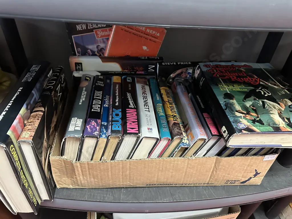 Large Selection Of Rugby Books Etc Image 1++