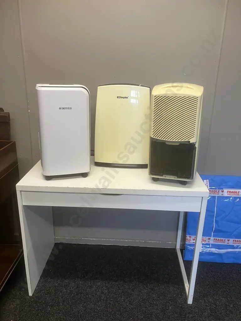 Three Dehumidifiers - Infinity IDH2000, Sheffield PL611, Dimplex Image 1++