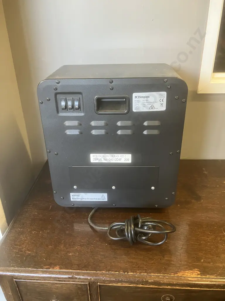 Dimplex MCF15B Mini Cube Black Mod:C Heater Image 1++