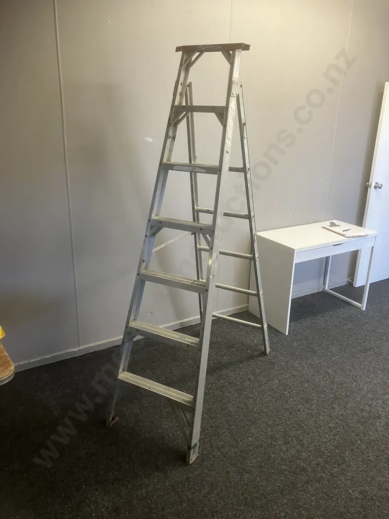 Alco Combination Step Extension Ladder, 2.13 m - 3.89m ACH7 120Kg Image 1++