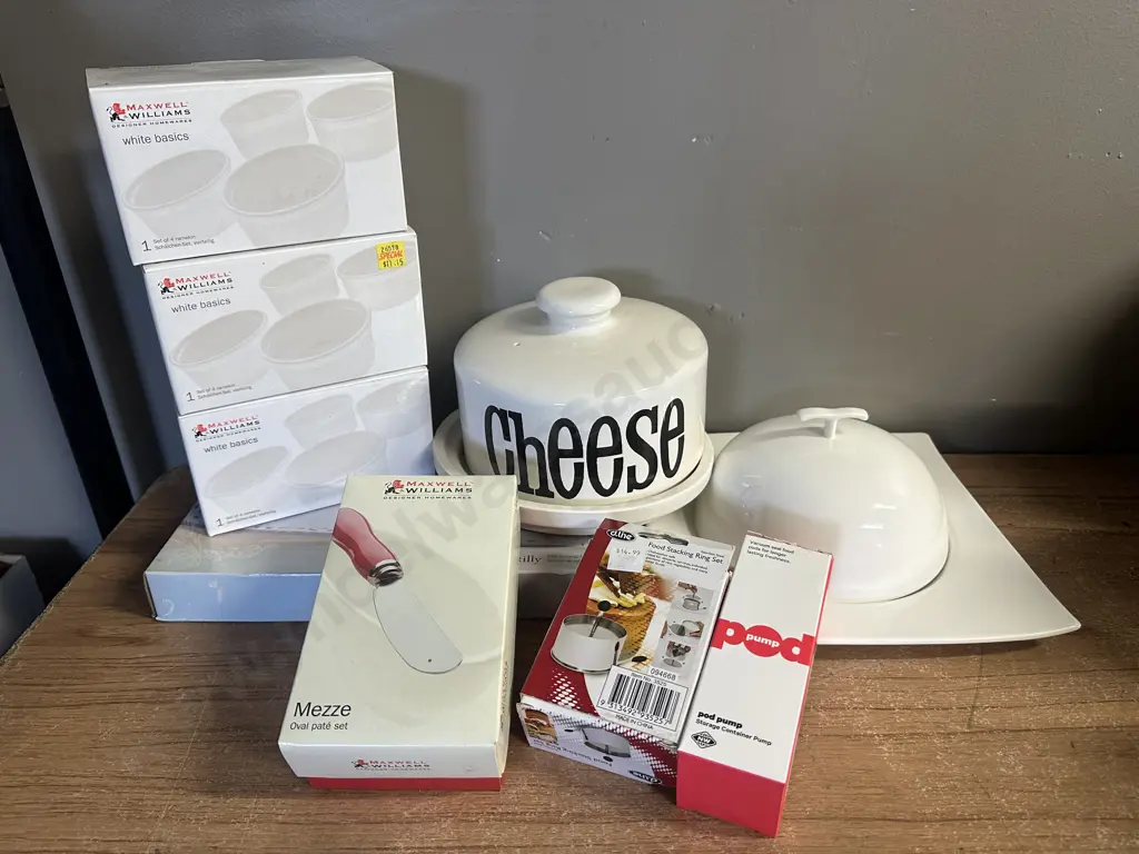 Selection Of Cheese Domes, Ramekins, Platters Etc Image 1++