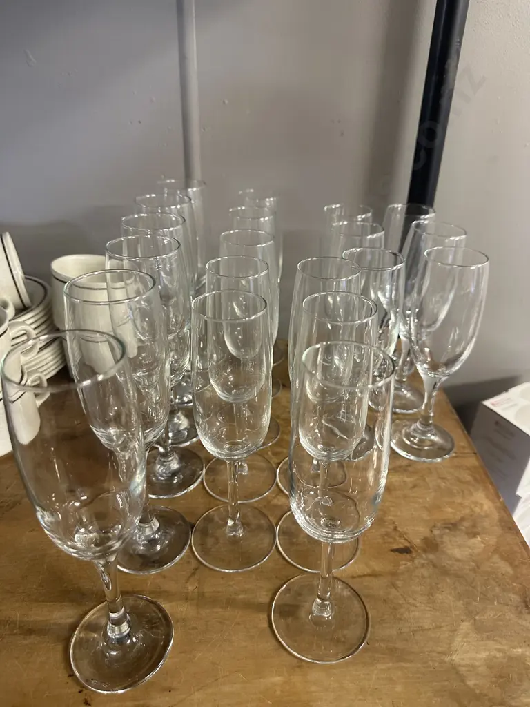 Selection Of Champagne Flutes Image 1++