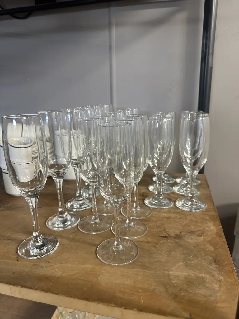 Selection Of Champagne Flutes Image 1++