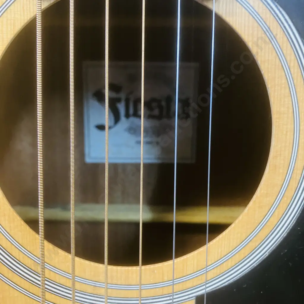 Fiesta D-65 Dreadnought Acoustic Guitar by Aria With Moulded Case - FST-D65D Image 1++