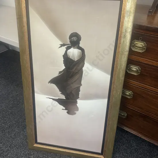 Renato Casaro Reproduction Gild Framed Print 115x65cm.