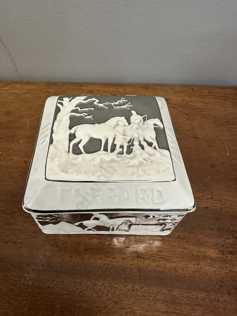 Vintage Wedgwood D Ye Ken John Peel  Trinket Dish Image 1++