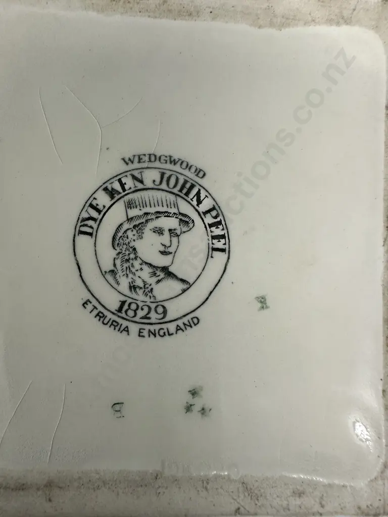 Vintage Wedgwood D Ye Ken John Peel  Trinket Dish Image 1++