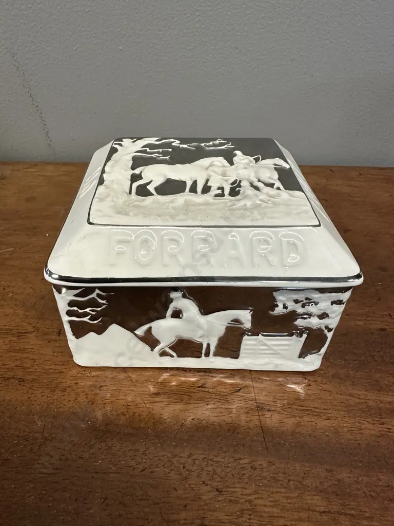 Vintage Wedgwood D Ye Ken John Peel  Trinket Dish Image 1++