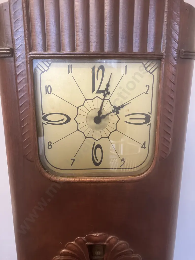 RARE Crosley Oracle Model 59 "Show Boy" Grandfather Clock Tube Radio c1931. #FTA 8974. H155.5cm Image 1++