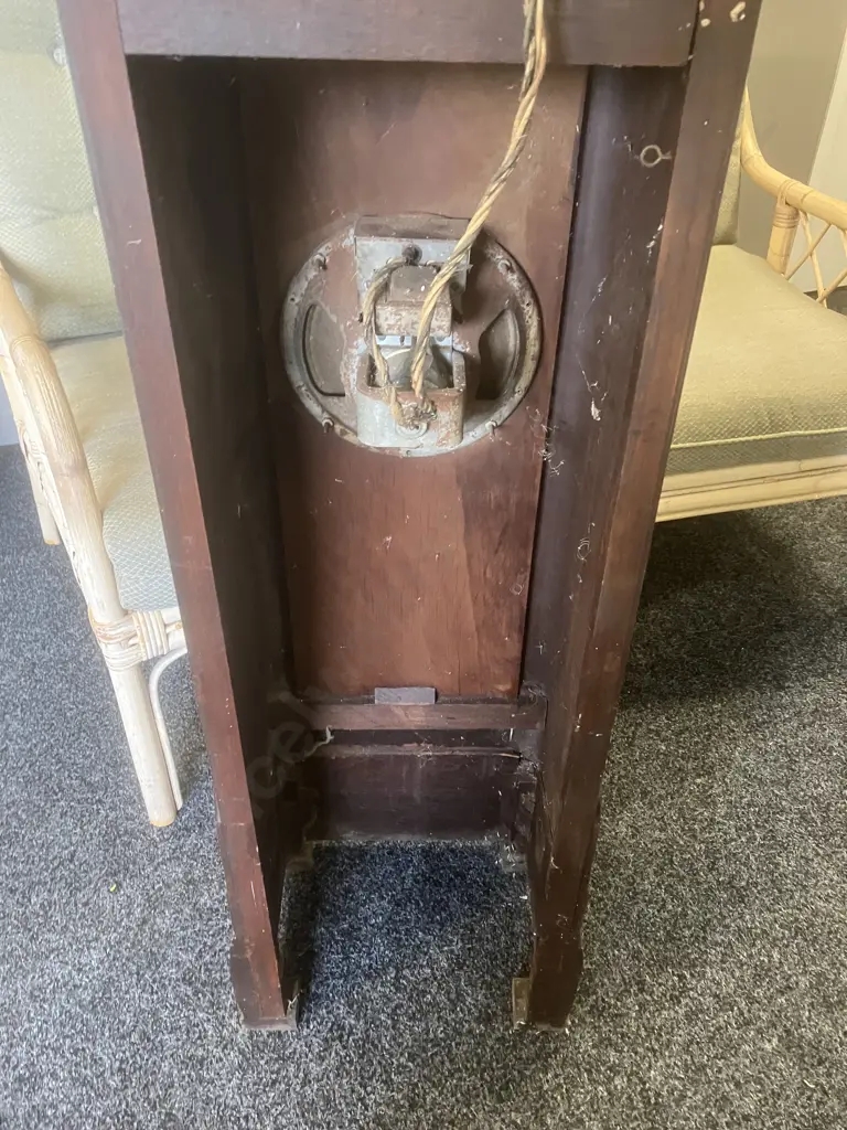 RARE Crosley Oracle Model 59 "Show Boy" Grandfather Clock Tube Radio c1931. #FTA 8974. H155.5cm Image 1++