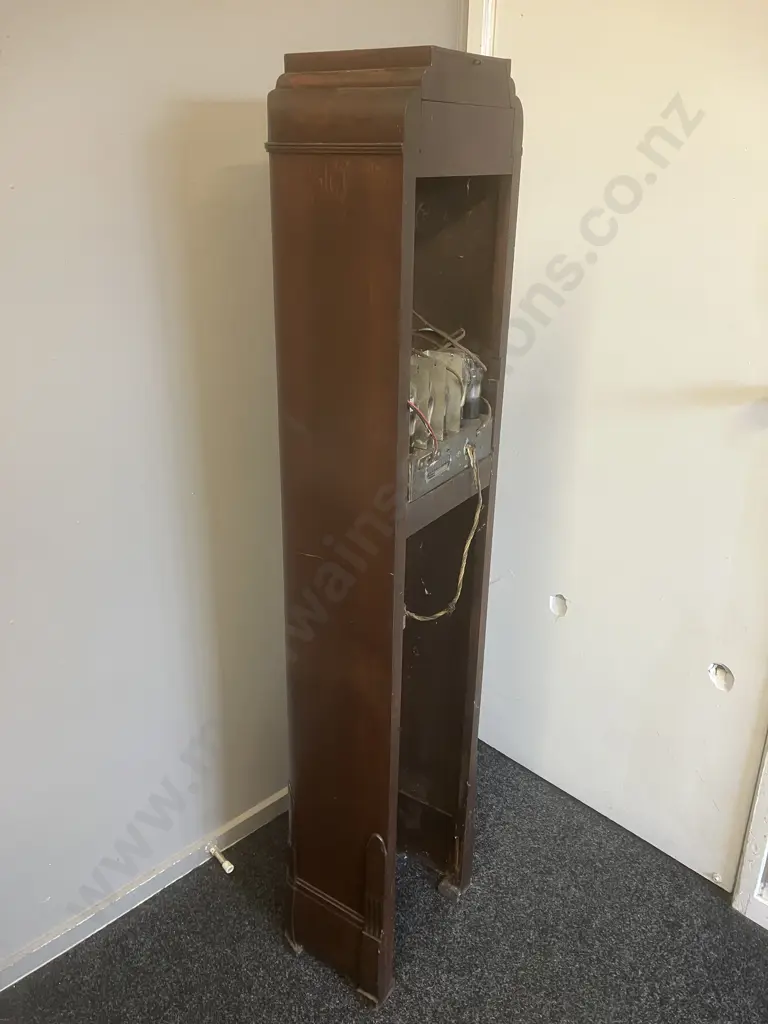 RARE Crosley Oracle Model 59 "Show Boy" Grandfather Clock Tube Radio c1931. #FTA 8974. H155.5cm Image 1++