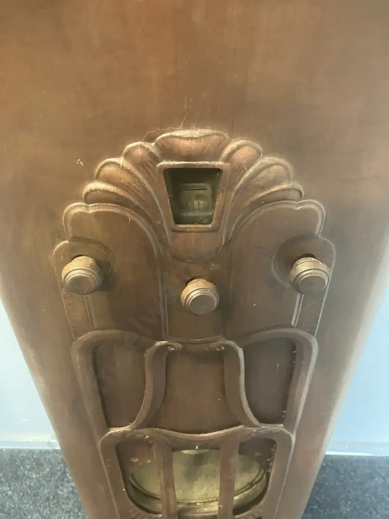 RARE Crosley Oracle Model 59 "Show Boy" Grandfather Clock Tube Radio c1931. #FTA 8974. H155.5cm Image 1++