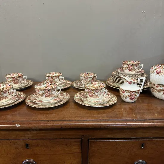 Victorian Antique Samuel Redford China Teaware Pattern # 643
