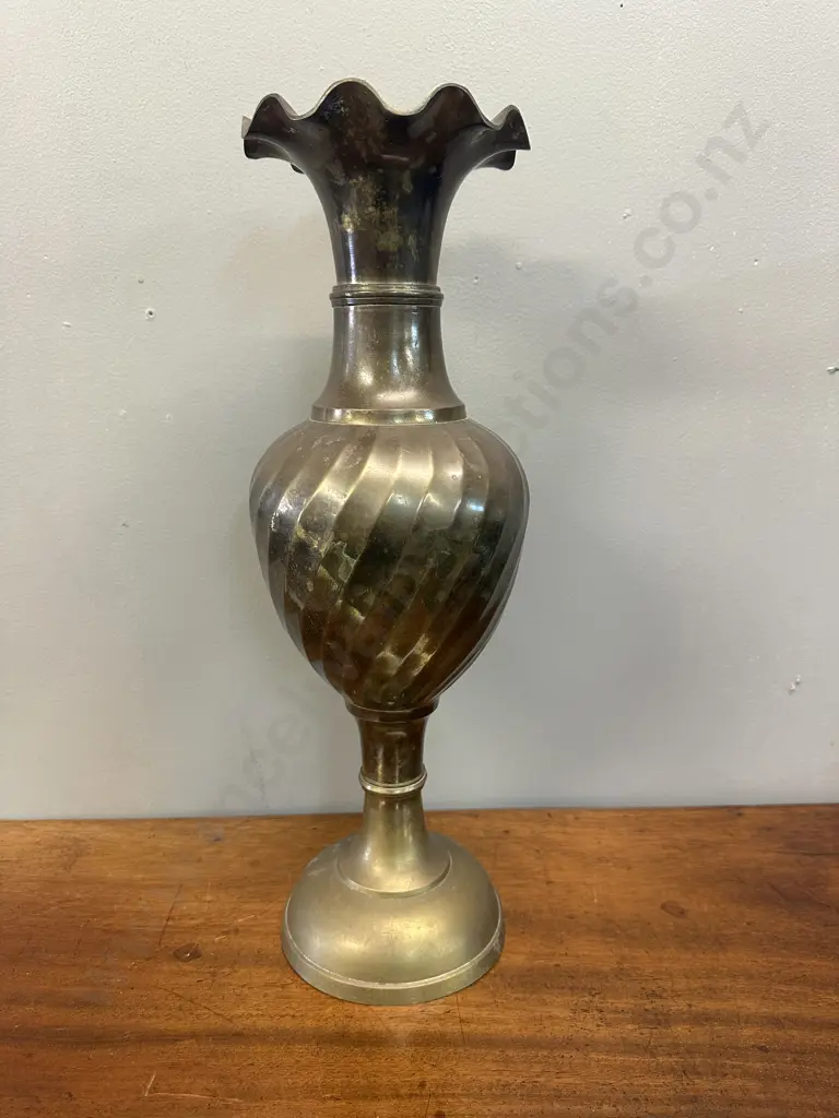 Vintage Brass Vase H50cm. Image 1++