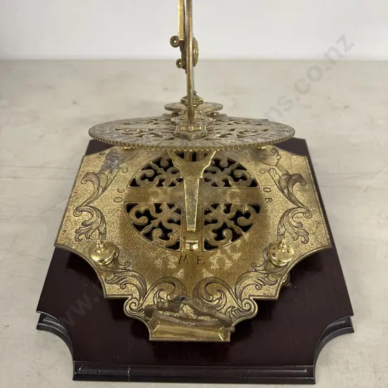 Vintage Reproduction Brass Equatorial Sundial