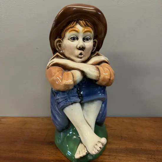 Vintage Arnels 1950 Chalkware Cookie Jar