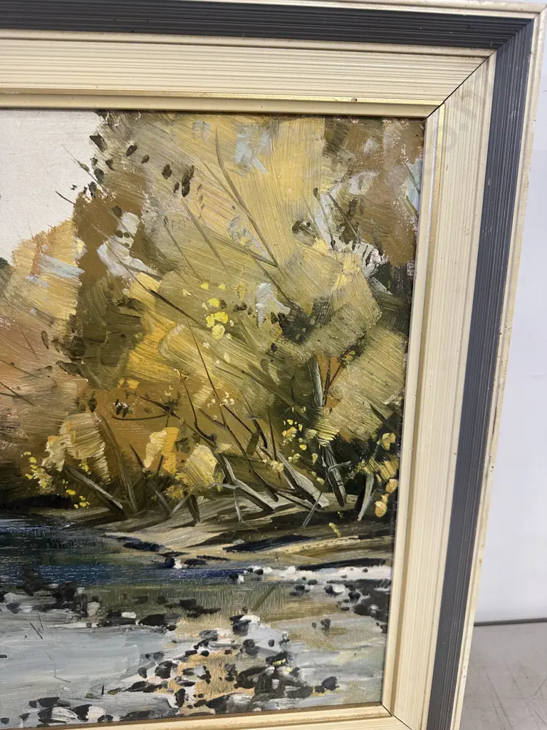 Signed Original Artwork Titled 'Waihopari River' Marlborough 50x75cm. Image 1++