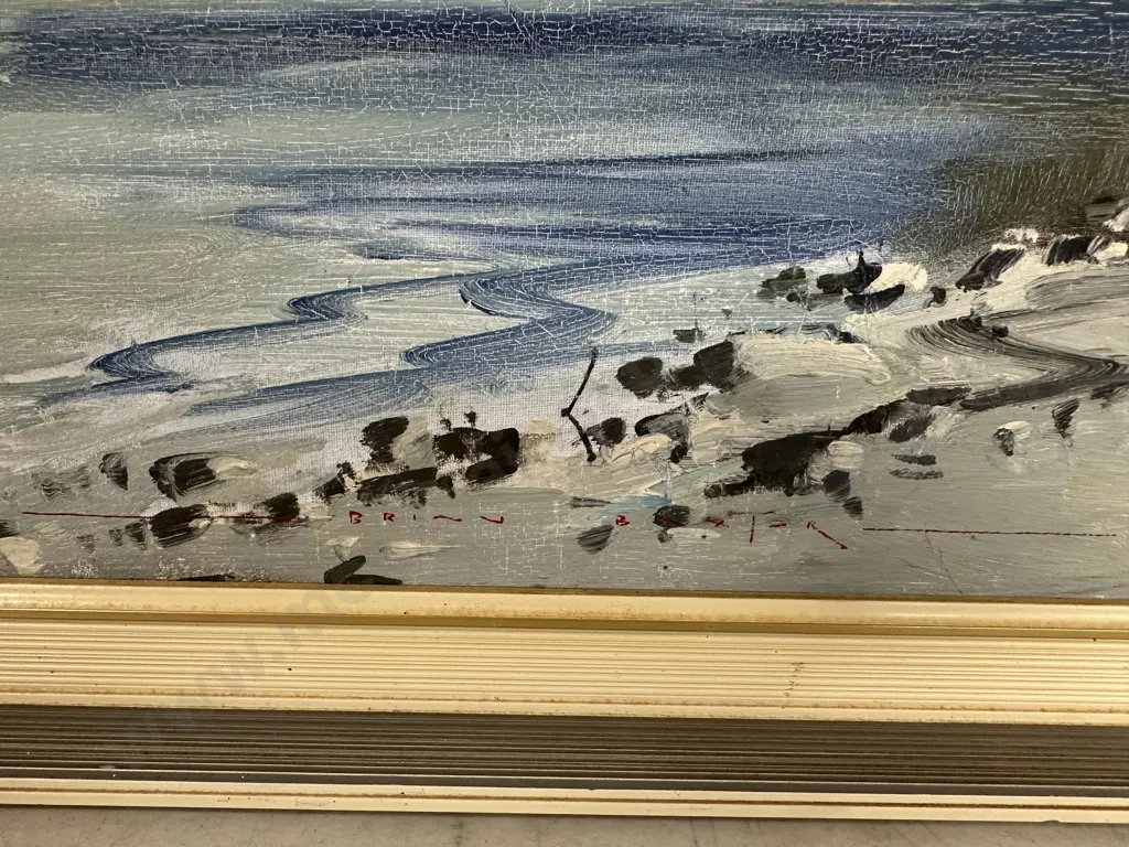 Signed Original Artwork Titled 'Waihopari River' Marlborough 50x75cm. Image 1++