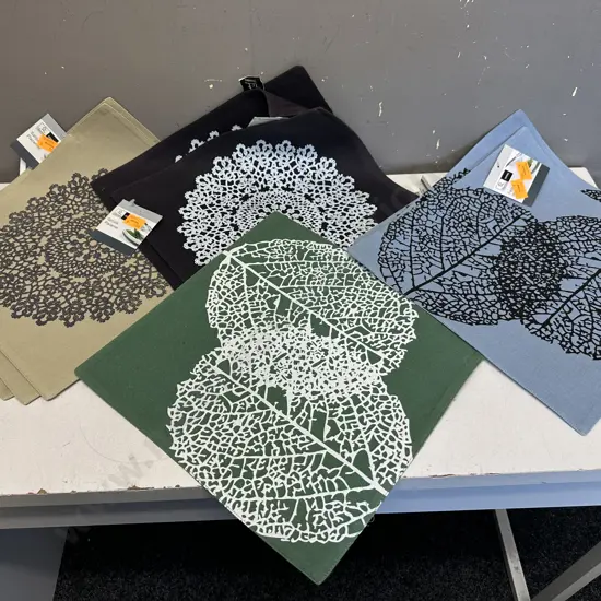 Assorted JH Sanjula Placemats 35x35cm.