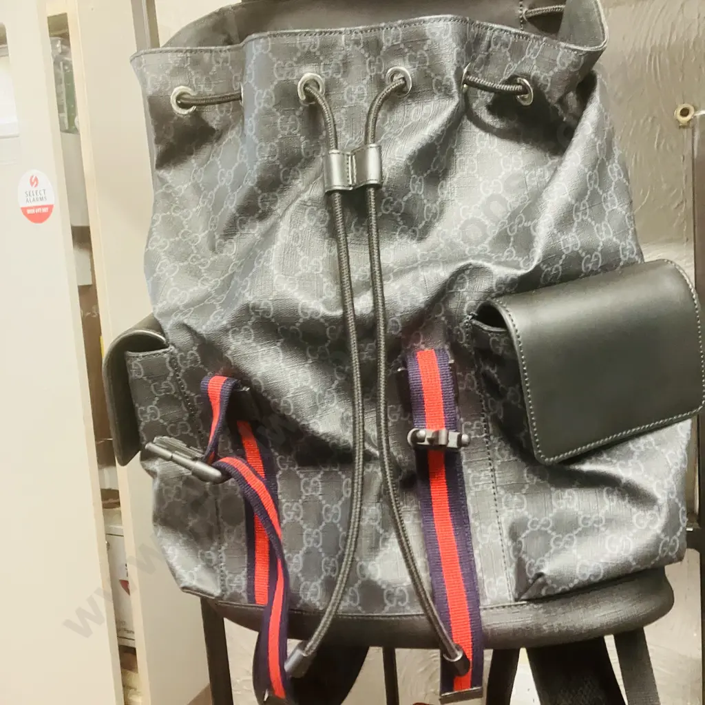 Black Gucci Backpack - #C028260668 Image 1++