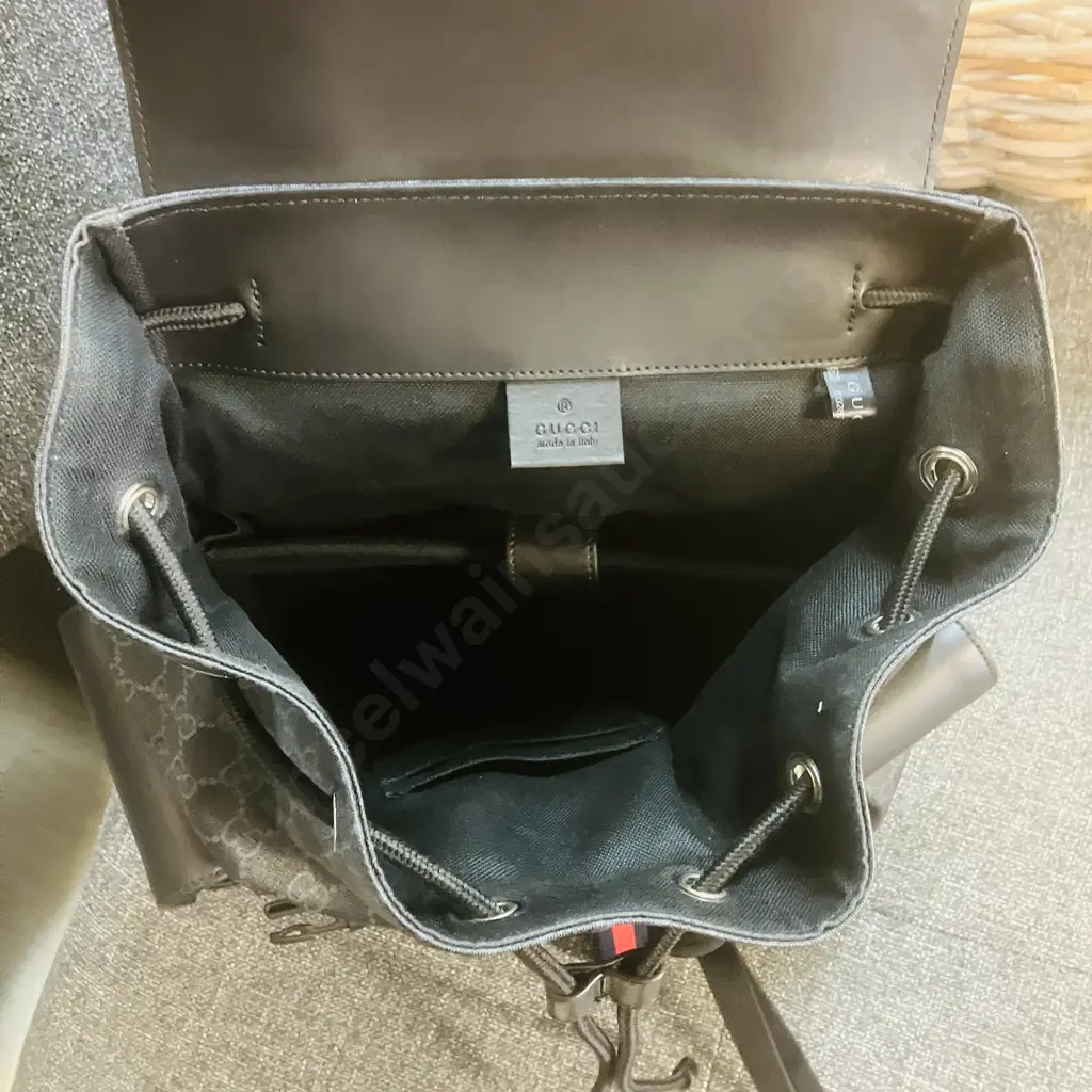 Black Gucci Backpack - #C028260668 Image 1++
