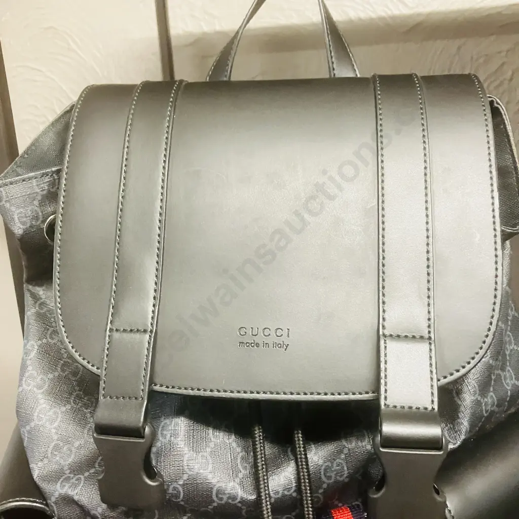 Black Gucci Backpack - #C028260668 Image 1++