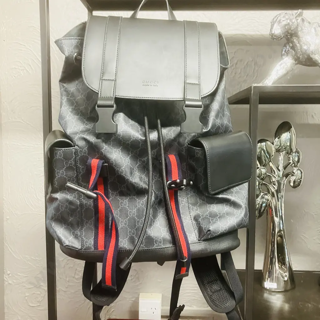 Black Gucci Backpack - #C028260668 Image 1++