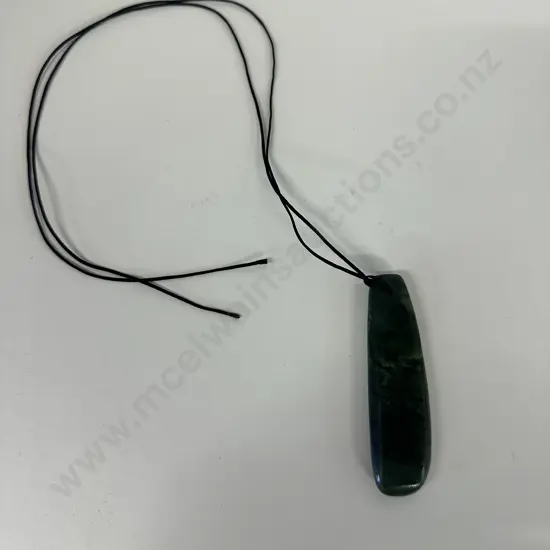 Greenstone Necklace L8cm.