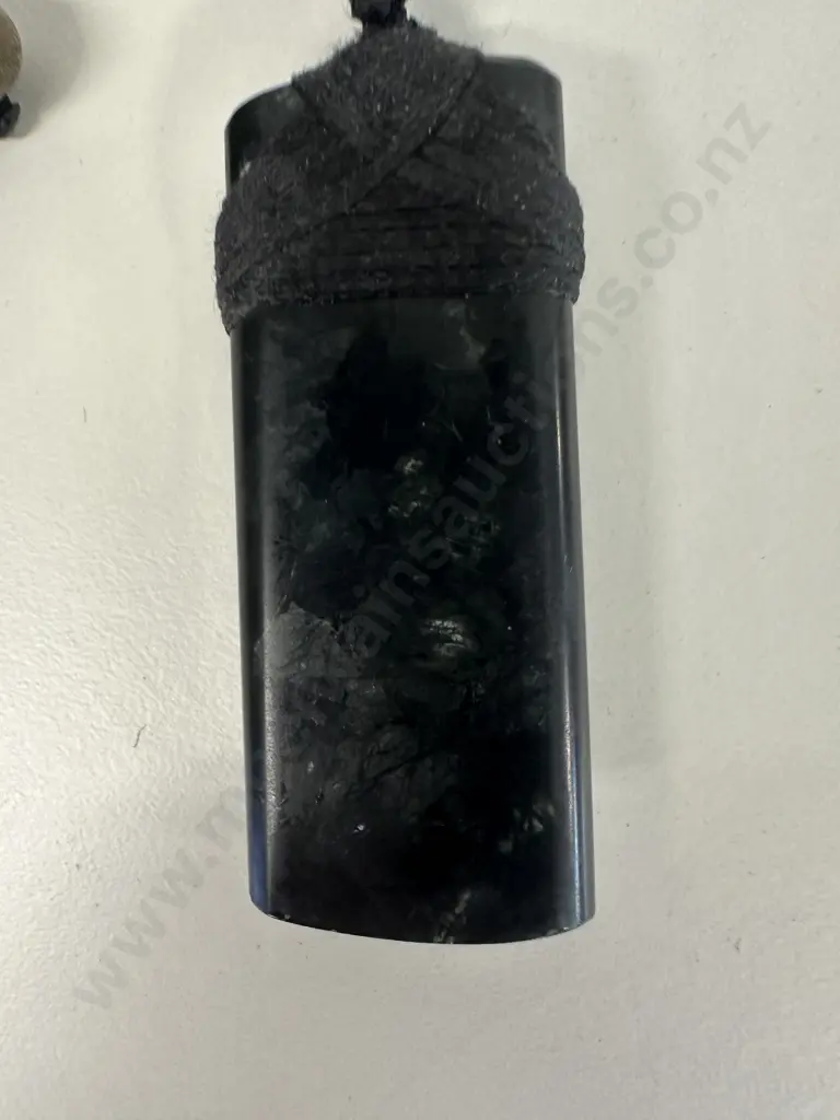 Greenstone Necklace L6cm. Image 1++