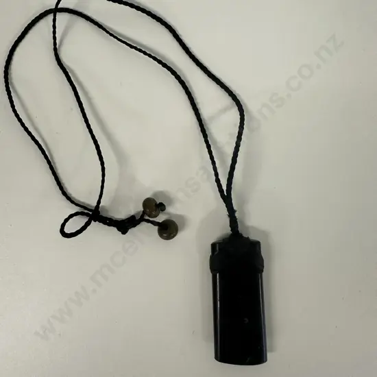 Greenstone Necklace L6cm.