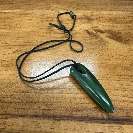 Greenstone Necklace L6.5cm.