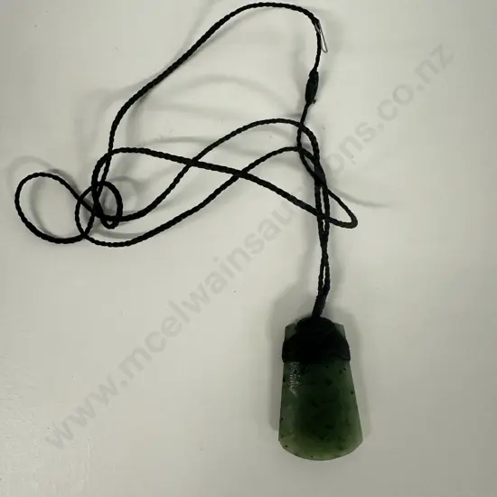 Greenstone Necklace L4.5cm.