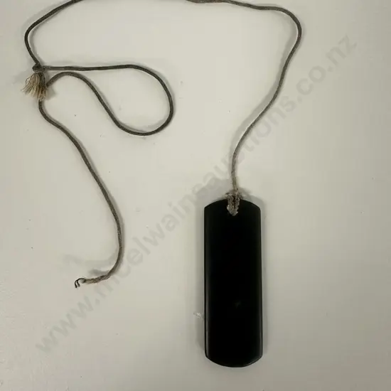 Greenstone Necklace L6.5cm.