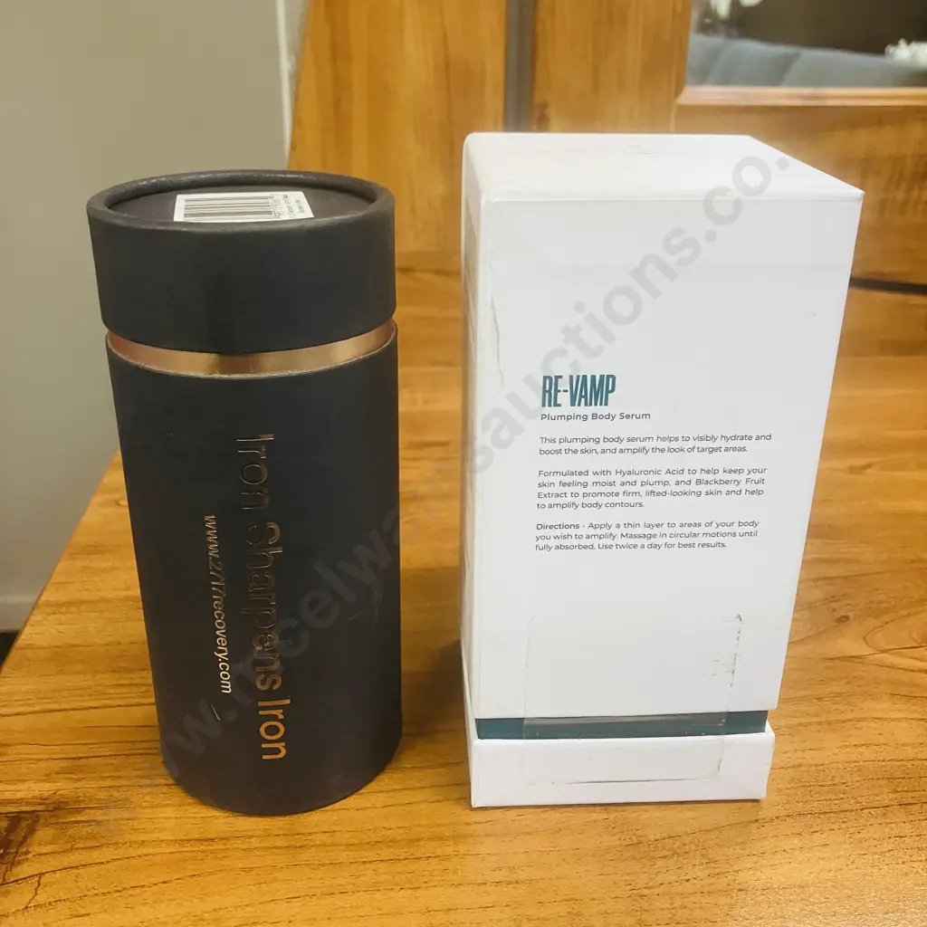 MAËLYS RE-VAMP Plumping Body Serum 100g & 27:17 Recovery - 100ml Topical Recovery Lotion Image 1++