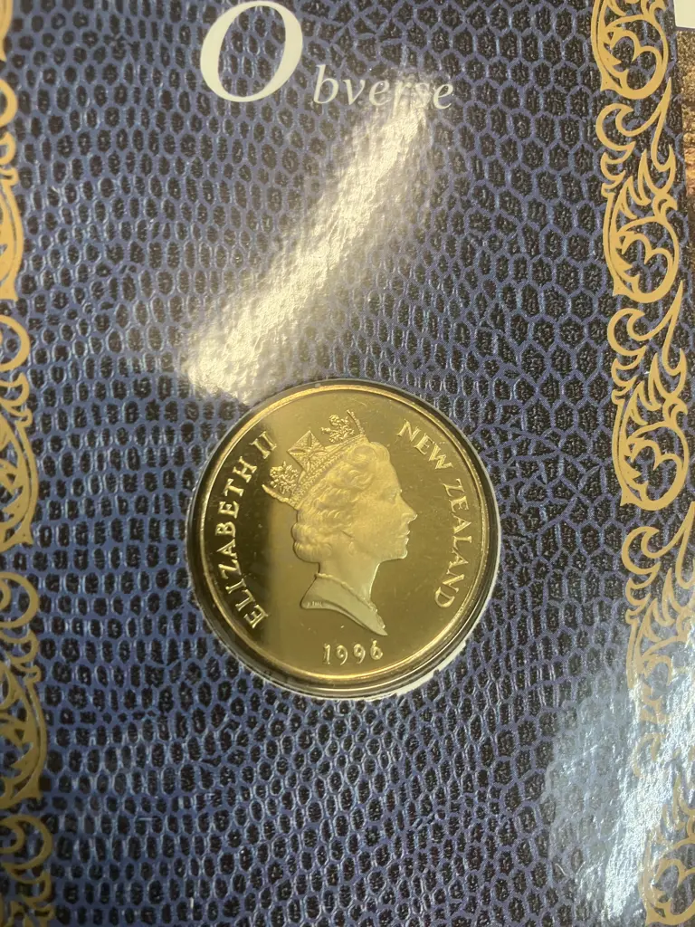 New Zealand 1996 Brilliant Uncirculated $10 Coin - Sinking Of The General Grant With Outer Sleeve & Info Card Image 1++