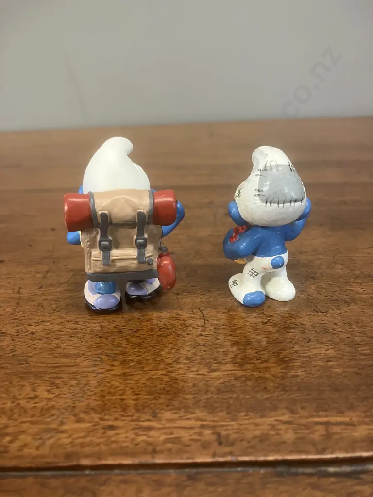 Rare Adventurer Smurf & Tramp Smurf Image 1++