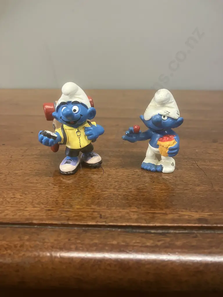 Rare Adventurer Smurf & Tramp Smurf Image 1++