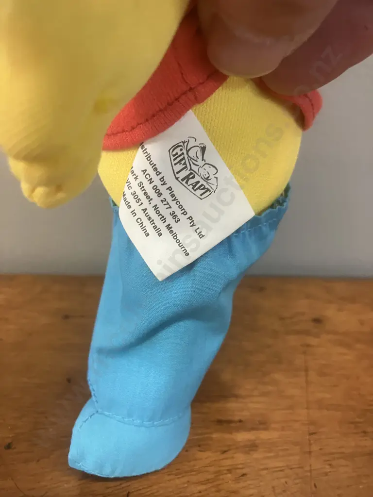 Vintage Simpsons BART SIMPSON With Itchy & Scratchy Tee With Tag - Rare Gift Rapt Figure 1996. H24cm Image 1++