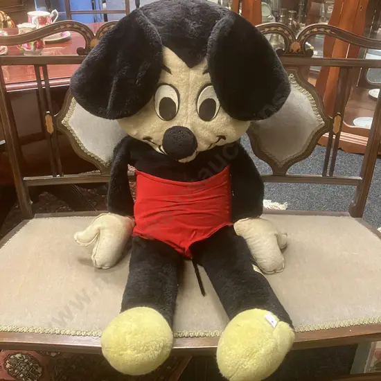 Walt Disney Character Plush Vintage Disney Micky Mouse