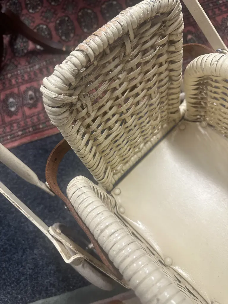 Vintage Cane Push Chair Image 1++