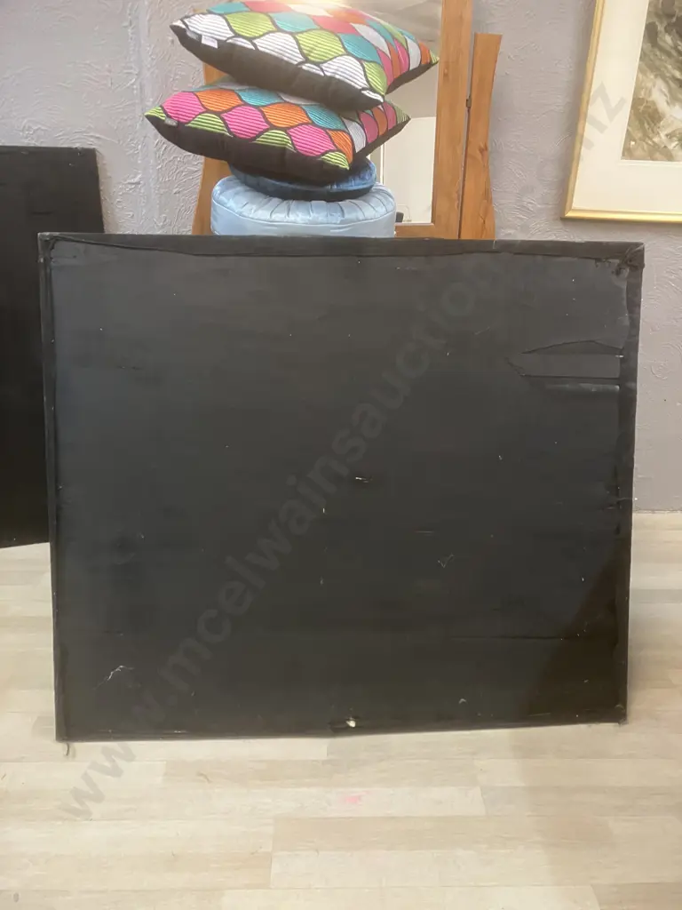 Collection of Gemma Lopes Original Artworks - Acrylic & Mixed Media On Recycled Pallet Tops. Image 1++