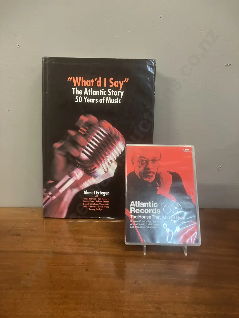 "What'd I Say" The Atlantic Story 50 Years of Music by Ahmet Ertegun, 2001 Orion Edition Hardcover Image 1++