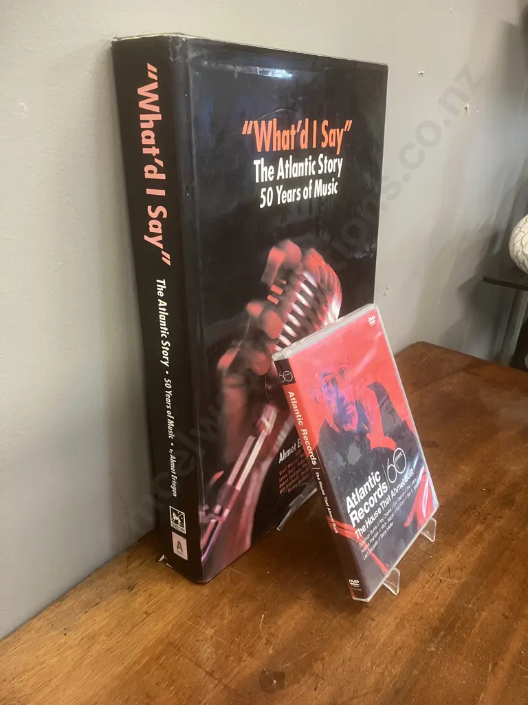 "What'd I Say" The Atlantic Story 50 Years of Music by Ahmet Ertegun, 2001 Orion Edition Hardcover Image 1++