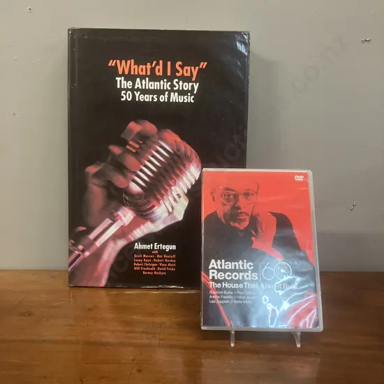 "What'd I Say" The Atlantic Story 50 Years of Music by Ahmet Ertegun, 2001 Orion Edition Hardcover