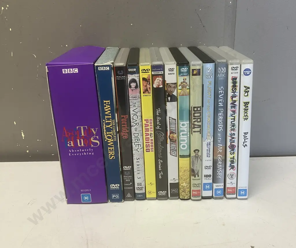 Comedy DVDs Including Absolutely Fabulous & Fawlty Towers Box Sets Image 1++