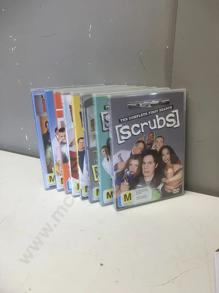 Scrubs DVDs Season 1 to Season 8 Image 1++